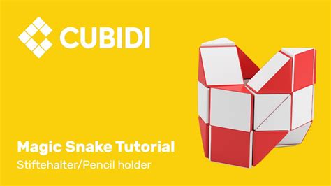 How to use the Cubidi magic snake